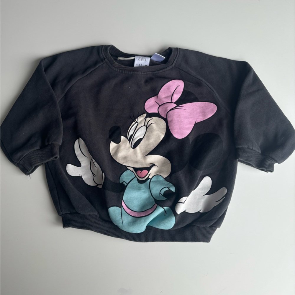 Zara Disney Minnie Mouse Sweatshirt